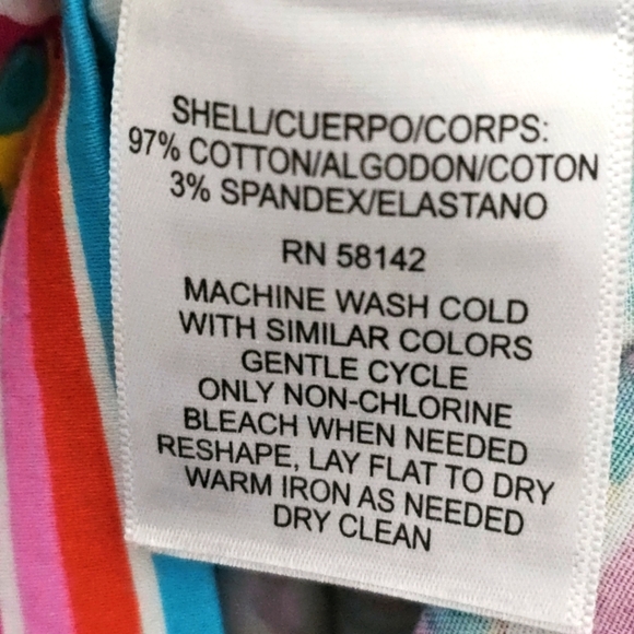 Maggy London Abstract Geometric Sheath Dress 10 Colorful Womens Party Wedding‎ - Picture 7 of 8